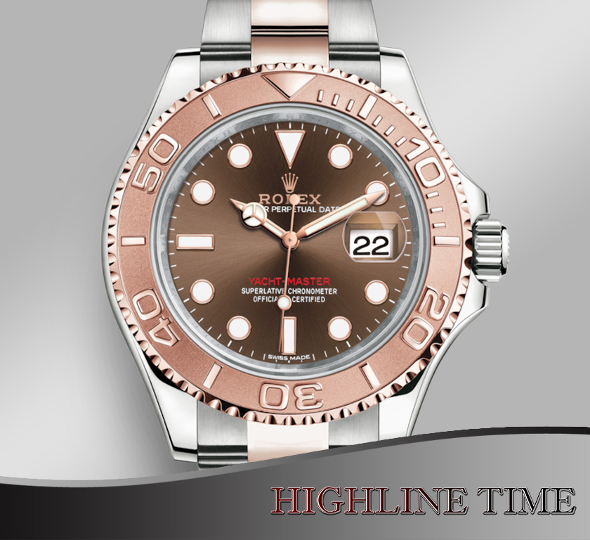 yacht master chocolate dial
